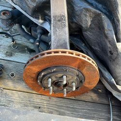 2020 Dodge Durango Srt  Spindles With Rotors 