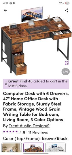 Desk in box not assembled