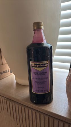 New Starbucks raspberry flavored syrup