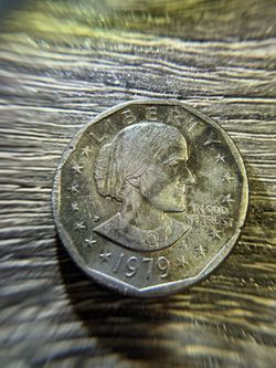 1979-P Susan B. Anthony $1 Coin Philadelphia Business Strike KM#207