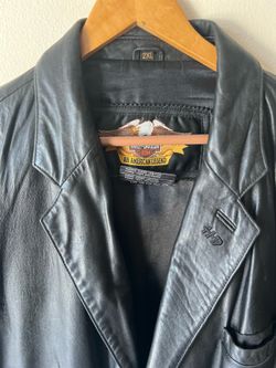 Harley Davidson leather blazer 2x size jacket