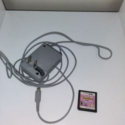 Nintendo DS Charger And Game Original Nintendo 