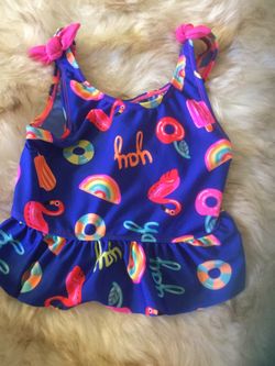 Kids bathing suit top cat and Jack size m(7/8)