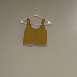 Mustard Yellow Tank Top 