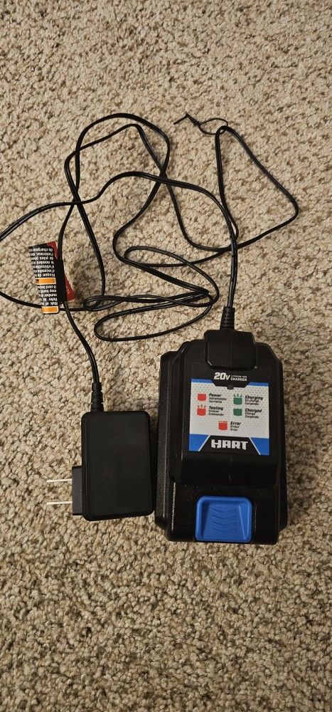 HART 20 Volts Lithium-Ion 1.5Ah Battery and 2Amp Fast Charger Accessory