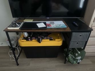 Study desk with drawers