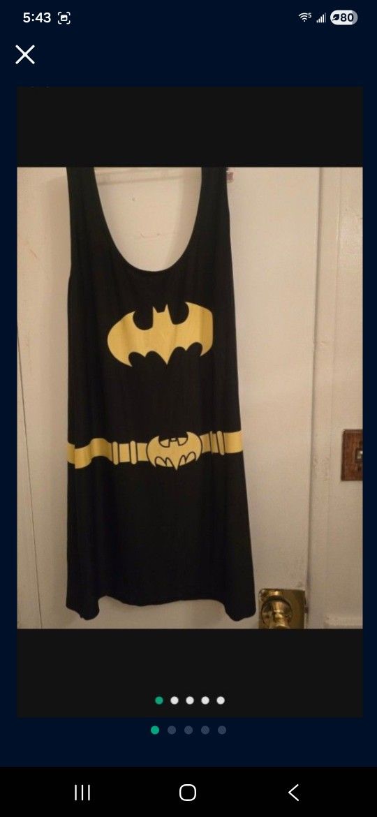 Women Batman Halloween Dress 🦇