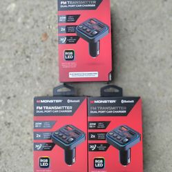 FM Transporter Dual Portable Car Charger