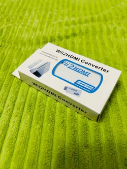 Wii Conector/convertidor/adaptador a Hdmi, Salida de Video 1080p, Audio de 3.5mm - Compatible con Todos los Modos de Pantalla de Wii, Blanco