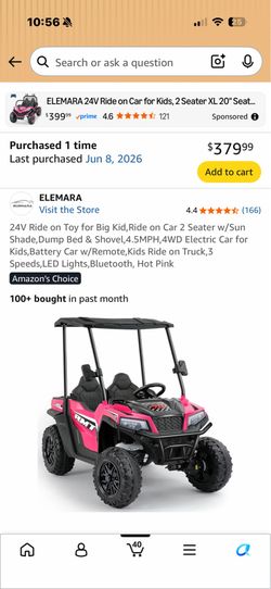 24V Ride on Toy for Big Kid