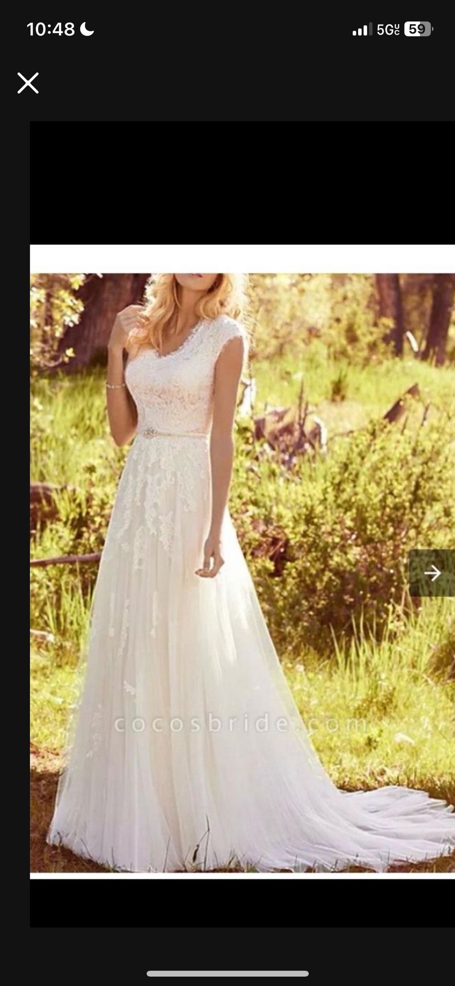 Wedding dress like new 