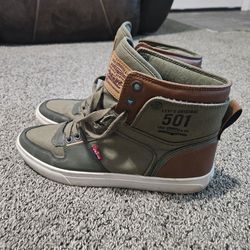 Levi’s 501 High-Top Sneakers Men’s 10 – One Insole Missing