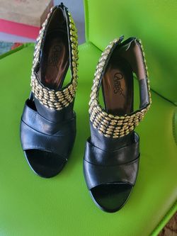 Carlos Studded Wedge Heels 