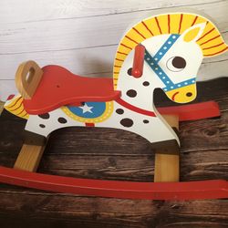 Wooden Rocking Horse