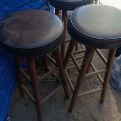 3 Bar Stools 