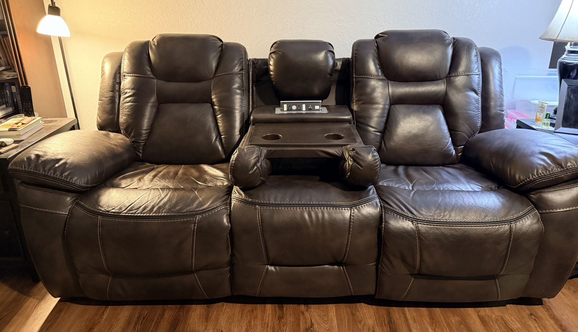 Dual Recliner Couch