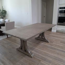 76" Extendable Dining Table
