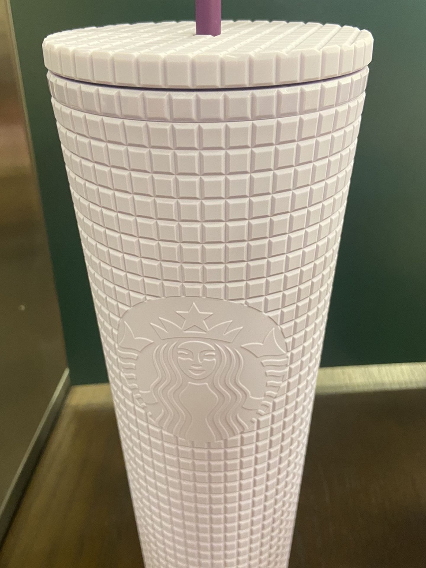 2021 Starbucks Valentines Lavender Purple Disco Cup Mug Tumbler 24oz