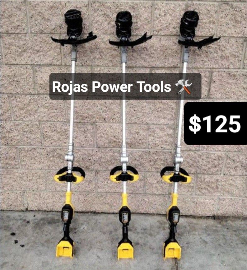 DEWALT 20V MAX CORDLESS BRUSHLESS BATTERY POWERED STRING TRIMMER (TOOL-ONLY/ EACH)