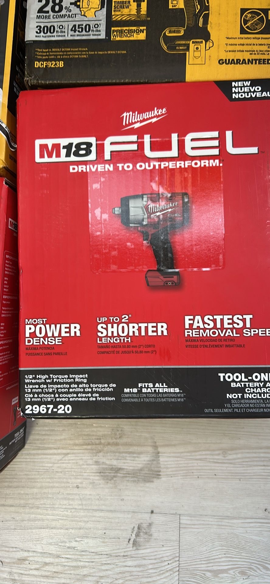 1/2” High Torque Milwaukee Impact Wrench