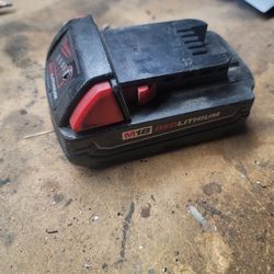 Milwaukee M18 battery 2.0