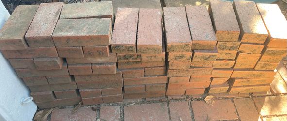 Stack of Red Bricks (approx. 100)