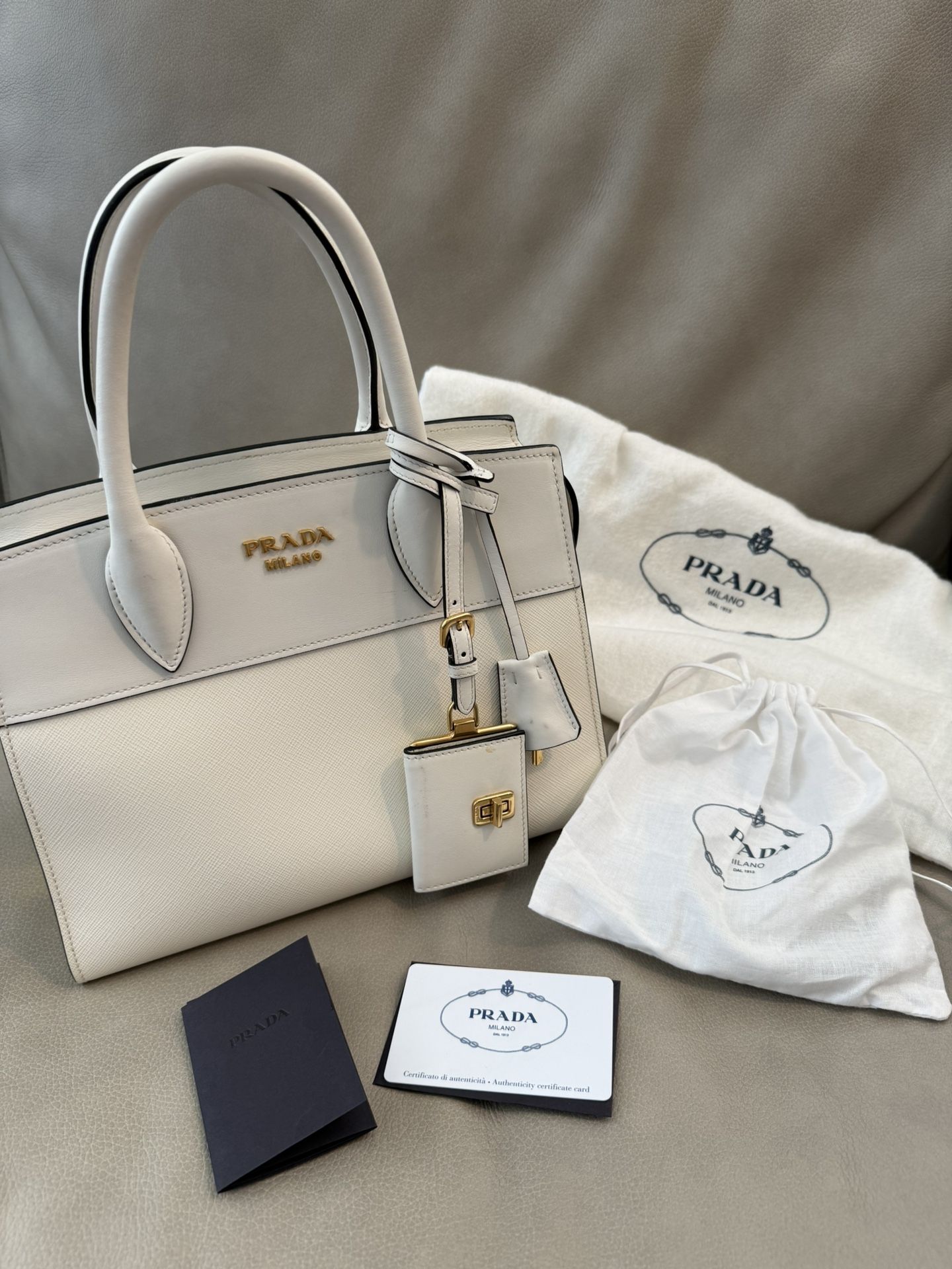 Prada Saffiano City Calfskin Bag
