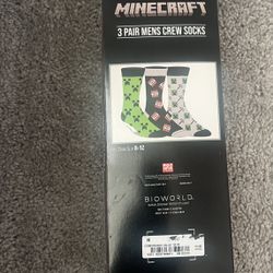 MINECRAFT socks New