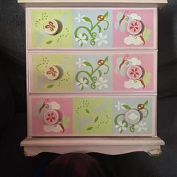 Jewelry Box With Mirror 