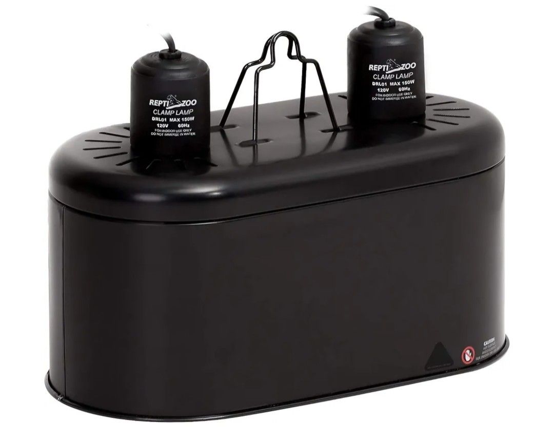 REPTI ZOO Dual Reptile Light Fixture