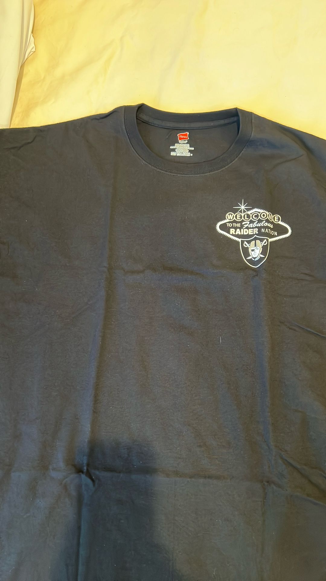 Raiders Black T-shirt