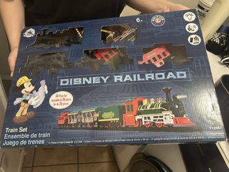 Disney railroad Train Set