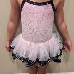 New Popatu Pink sequin ballet leotard size 2-3T
