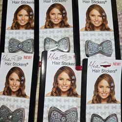 Set Of 6 Brand New Hair Stickers Selling Together