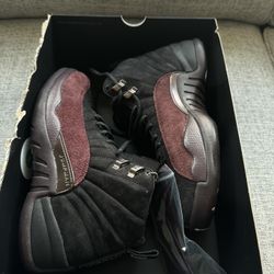 Air Jordan x A Ma Maniére 12 Retro SP “Black” Size 9W/7.5M 