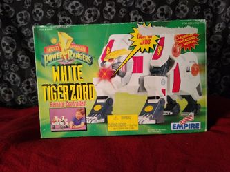 1994 remote controlled white tigerzord