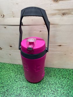 Under Armour 64 oz Insulated Water Jug – Thermos Hydration Bottle Pink