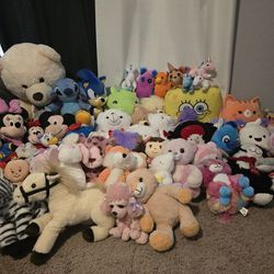 Over 50 Stuffed Animals