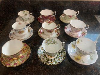 Royal Albert te cups tea cups
