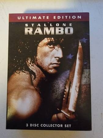 Rambo Trilogy: Ultimate Edition 3 dvd boxset