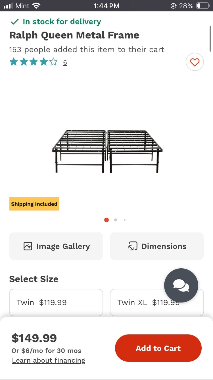 Queen Metal Bed Frame Or Two Twin Metal Bed Frames