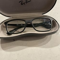 Raybans Matte Black Glasses