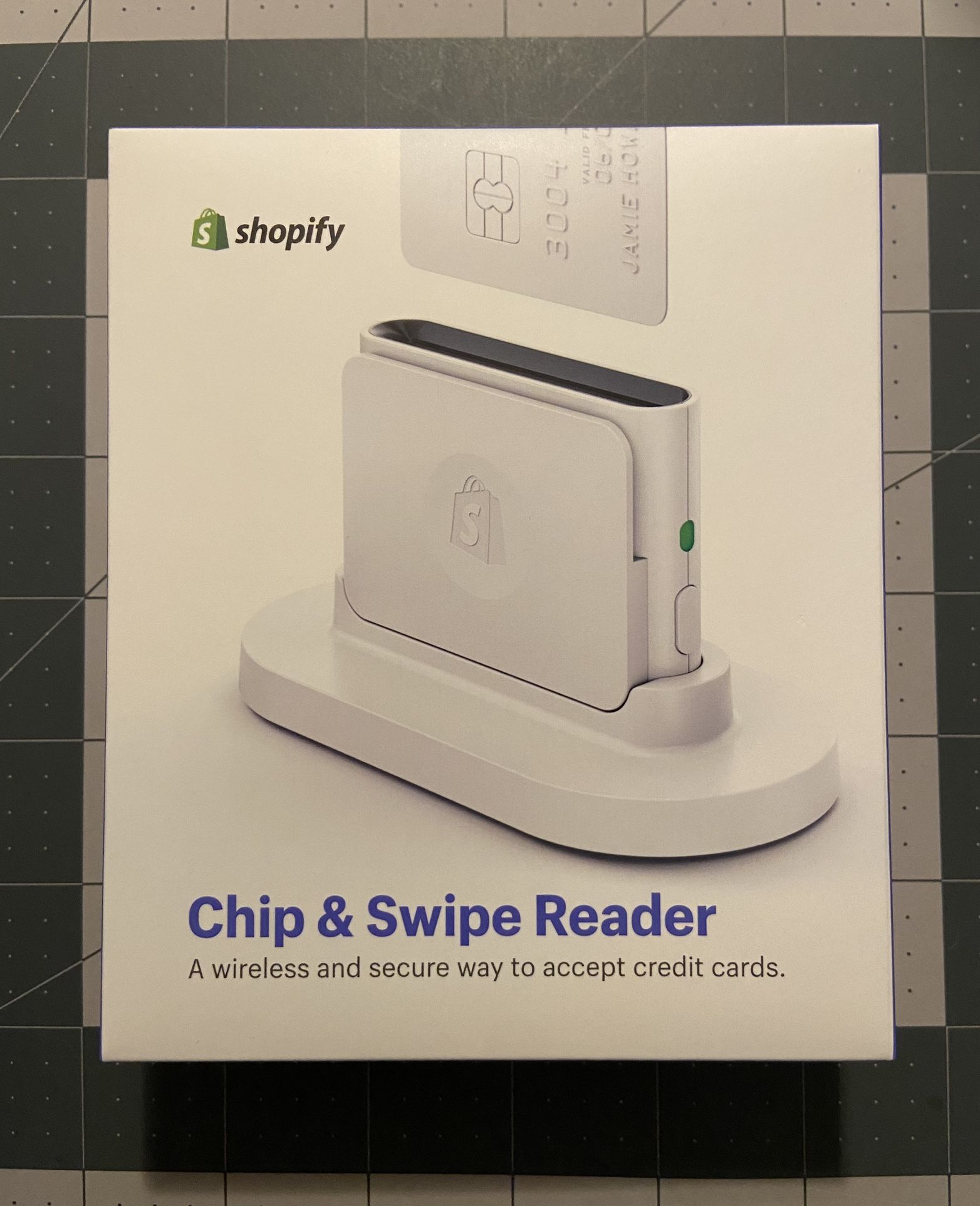 Shopify Chip and Swipe Reader White - S1701 Factory Sealed