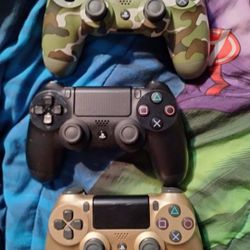PS4 Controllers, $40 Each