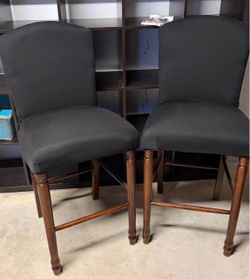 Set of 2 Upholstered covers Bar Stools