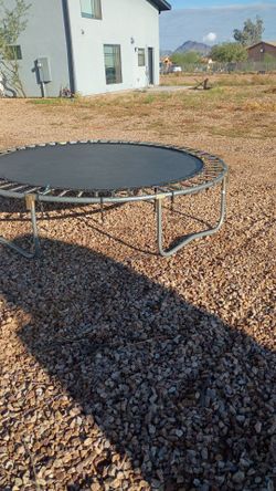 Large Round Outdoor Trampoline