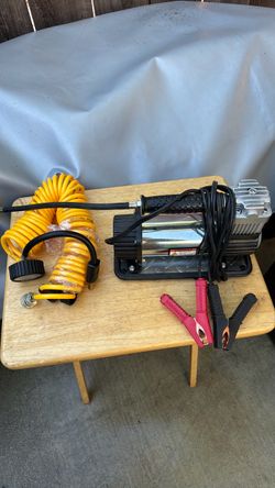 Portable 12V Air Compressor with Accessories