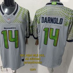 Must-Have! Sam Darnold Seahawks Super Bowl LX stitched Jersey - full sizes