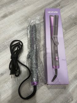 2 in 1 Airflow Curling Iron Hair Straightener Curler Ionic Ceramic