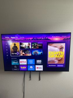 55 inch TCL Roku TV